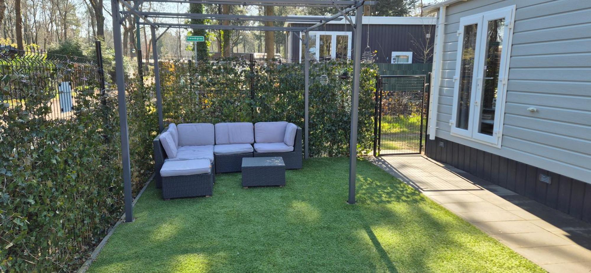 Het Veluwse Boshuisje Knus Chalet Met Omheinde Tuin Op De Veluwe Hoenderloo Eksteriør bilde
